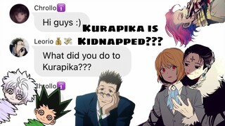 Kurapika got kidnapped??? {hxh text story}