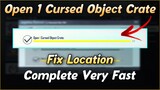 Open 1 Cursed Object Crate | Jujutsu Kaisen