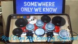 KEANE - SOMEWHERE ONLY WE KNOW | Real Drum App Covers by Raymund
