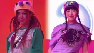 NMIXX Jiwoo+Bae tăng gấp đôi bài hát mới Young Dumb Stupid challenge