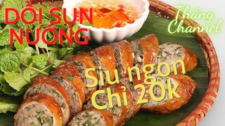 Địa điểm ăn vặt mới ở Quận 4, Món dồi sụn nướng giòn rụm siêu ngon chuẩn vị Hà Nội | Thắng Channel