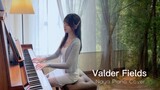 "Valder Fields" บนเปียโน