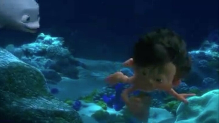 Dolphin boy