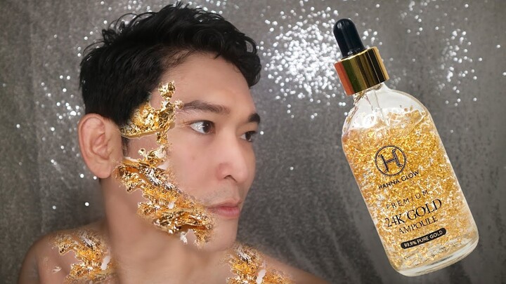 REVIEW SKINCARE SULTAN | PREMIUM 24K GOLD AMPOULE | HANNA GLOW | RICHARD THEO SKINCARE REVIEW