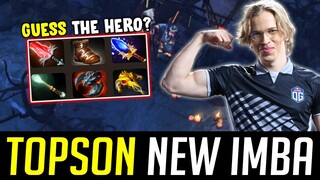 Topson new Mid IMBA - Guess the Hero?