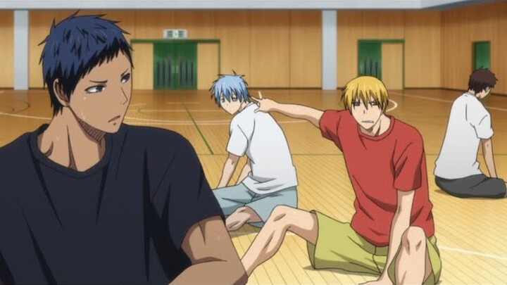 knb english dub kise falling in love with kuroko in less than 4 min