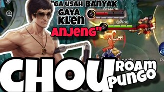CHOU ROAM, SEASON BARU , KITA PUSH DIA AJA SAMPAI MAMPUS, MOBILE LEGENDS