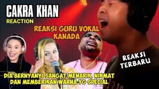 REAKSI TERBARU GURU VOKAL KANADA, APA YG KAMU LAKUKAN⁉️ || CAKRA KHAN REACTION || TENNESSE WHISKEY