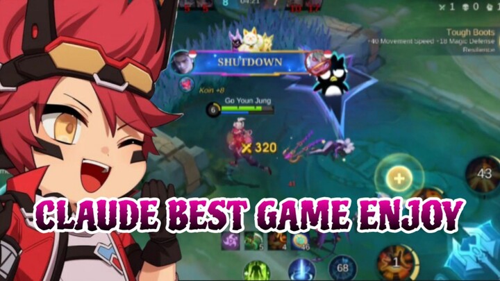 CLAUDE BEST MOMENTS ENJOY