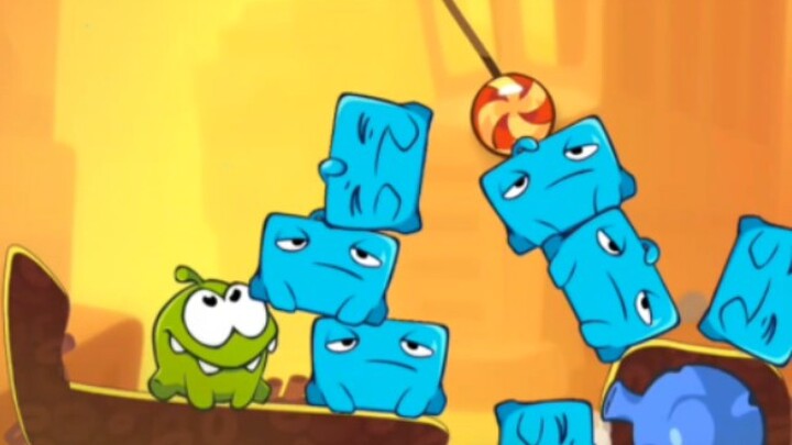 عندما تكمل المستوى بثلاث نجوم باستخدام Blue فقط