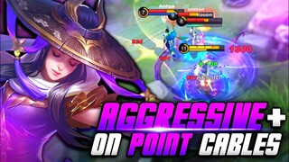 AGGRESSIVE + ON POINT CABLES | FANNY RANKED GAMEPLAY | MLBB