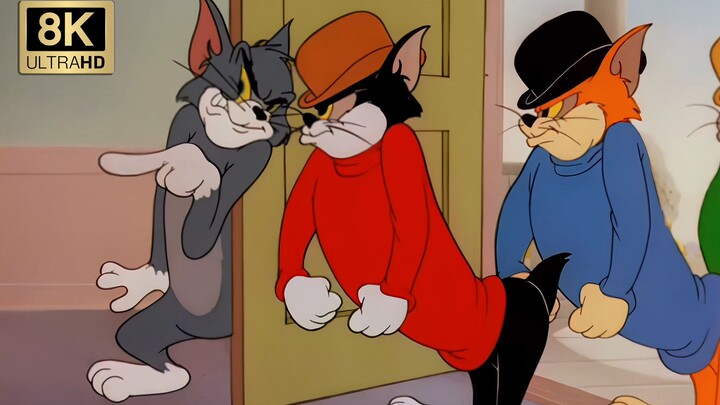 [Phục hồi 8K] "Anh họ lớn của Jerry" - Phiên bản gốc của Tom và Jerry + phiên bản so sánh