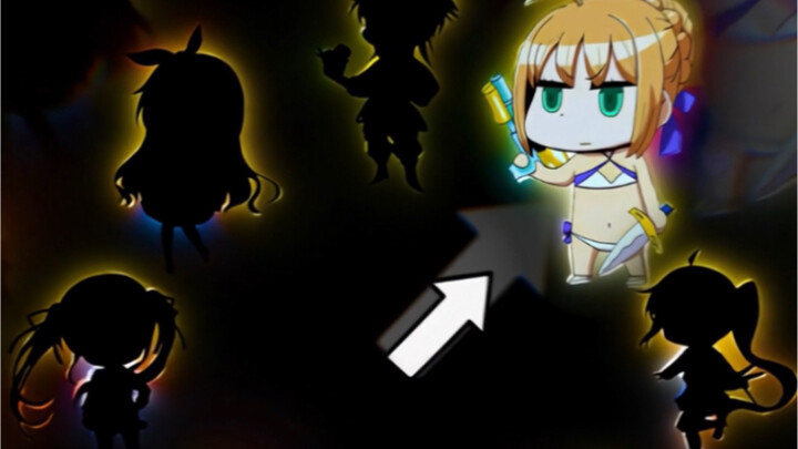 Saber: Wha... Time has actually stopped.