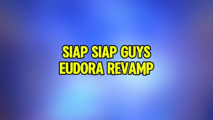Siap siap phobia Eudora revamp 🤣 #eudorarevamp #MLBB #MLBBM7