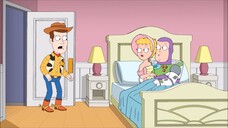 Family Guy - Woody and Buzz Lightyear's friendship