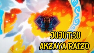 JUJUTSU AKAZAYA RAIZO DAN TITIPAN AIR ZUNESHA PADAMKAN ONIGASHIMA