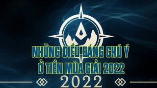 NHỮNG ĐIỀU ĐÁNG CHÚ Ý Ở TIỀN MÙA GIẢI 2022