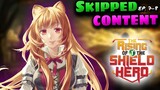 Rising Of The Shield Hero Cut Content 4: What Did The Anime Change? – Episodes 7–8