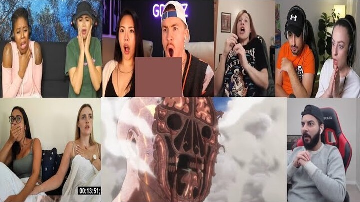 ATTACK ON TITAN EPISODE 3X9 REACTION MASHUP!!