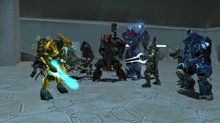 Halo 1 Elite Zealot VS. Halo 3 Characters