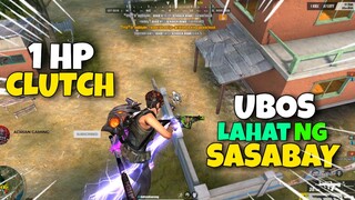 1 HP CLUTCH GAMEPLAY! TEAMWORK IS A MUST! 24 KILLS FIRETEAM [ ROS TAGALOG ]