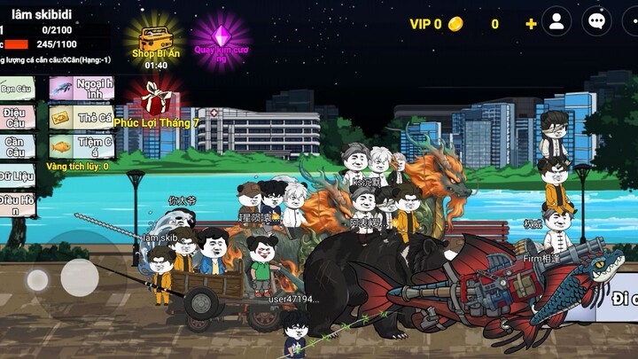 tập chơi câu cá vạn cân #BuildaGame#钓魂#47248951