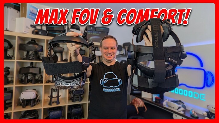 Studioform VR Accessories: More FOV & Comfort for Pimax Crystal Super & Bigscreen Beyond
