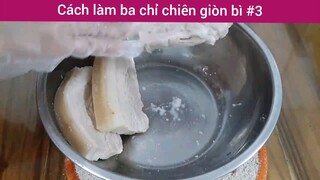 Cách làm ba chỉ chiên giòn bì p3