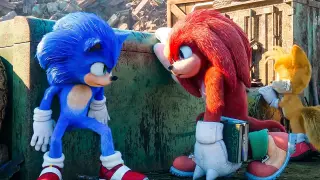 SONIC THE HEDGEHOG 2 Animated Short Clip - Sonic Drone Home (2022)