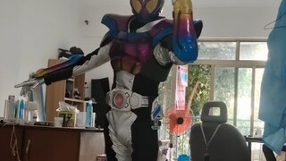 Uji coba casing kulit Kamen Rider gavv, tercepat di internet