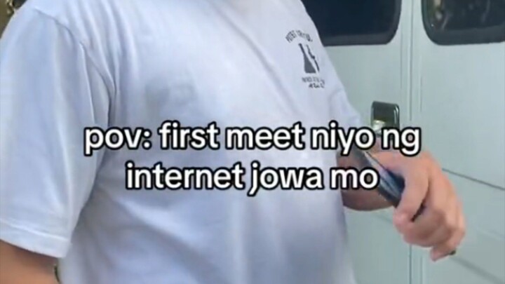 YUNG FIRST TIME NIYO MAG MEET © @evanhehez