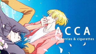 [ACCA 13-Ku Kansatsu-Ka] strawberries & cigarettes - Troye Sivan