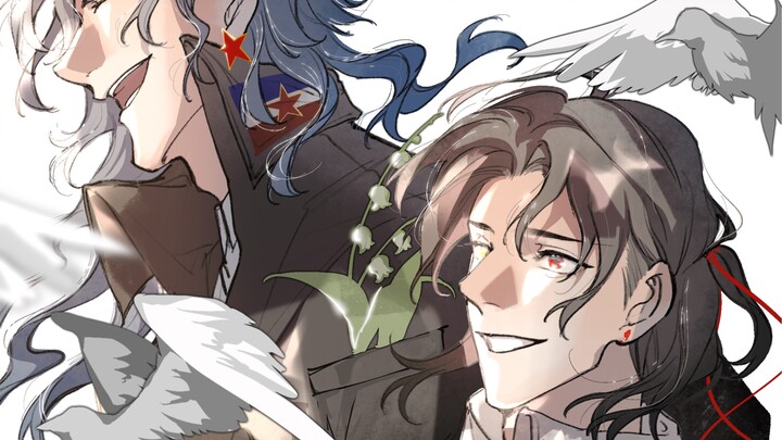【CH】南瓷/塞瓷手书《young and beautiful 》敬自由，敬热爱，敬风华正茂的时代