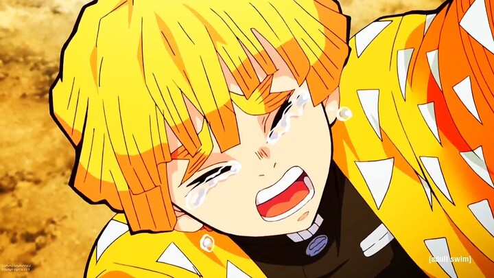 Awal pertemuan Tanjiro dan Zenitsu