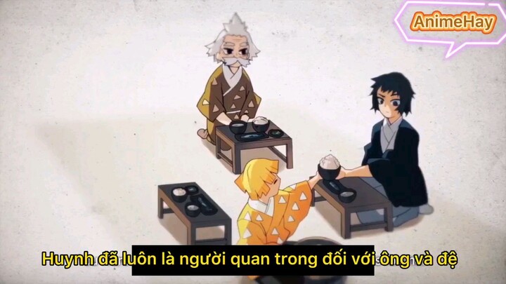 kimetsu no yaiba, kaiguku vs zenitsu fan animations