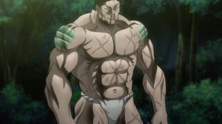 T-Back Boy vs. Bald Monster [Baki]