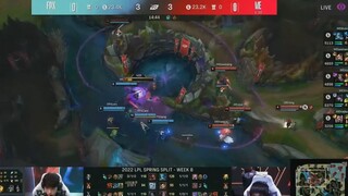 FPX vs WE _ Highlights - Game 1 _ Tuần 8 Ngày 1 _ LPL Mùa Xuân 2022