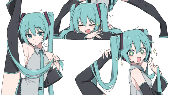 "Hatsune Miku" cô công chúa nhỏ dễ thương và quyến rũ chính là Miku-chan nợ