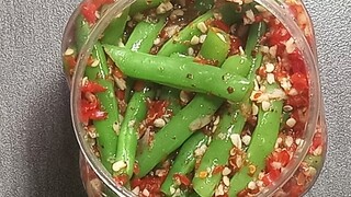 cách làm đậu ve muối chua ngọt ăn ngon hết ý