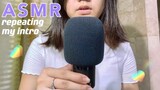 ASMR | repeating my intro | closeup, fast & aggressive | leiSMR