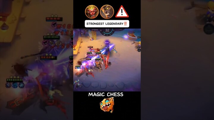 MAGIC CHESS STRONGEST HERO‼️ #mobilelegends #magicchess #tharzskill3