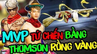 [FREE FIRE] GÀ CŨNG HÓA PRO NẾU CÓ SÚNG NÀY*1 CÂN 4 TỬ CHIẾN NẾU CÓ THOMSON RỒNG VÀNG TRONG TAY !!