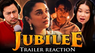 JUBILEE Trailer Reaction! | Aditi, Aparshakti, Prosenjit, Ram, Sidhant, Wamiqa, Vikramaditya Motwane