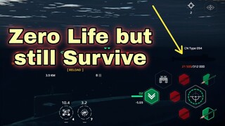 Modern Warships: CN TYPE 094 in Action. submarine gameplay.