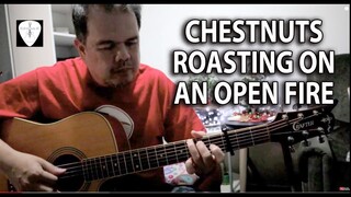 THE CHRISTMAS SONG - Chestnuts Roasting On An Open Fire (Nat King Cole) Fingerstyle Guitar | Edwin-E