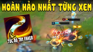 Tốc độ tay khủng khiếp của Faker chơi Lee Sin, Hoàn hảo nhất từng xem - LMHT - LOL - Skin - Montage