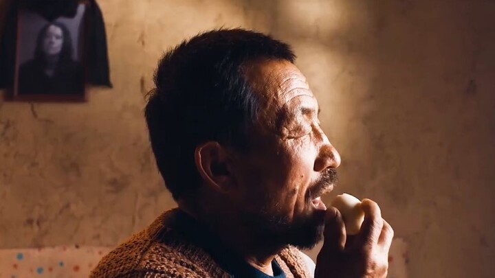 He eats this egg just to suppress the bitter taste of the pesticide, or maybe hell is heaven to him.