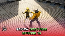 Red Racer Ternyata Maid Ryugi!? Masa Lalu Ryugi Terungkap! | Review Gozyuger Eps. 13