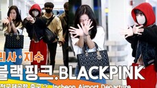 JISOO&LISA因演唱会行程,前往美国