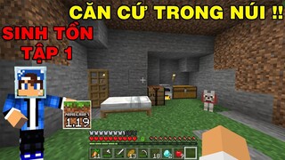 SINH TỒN MINECRAFT PE 1.19 | Tập 1 | Mở Đầu Với Việc Tìm Khoáng Sản..!!